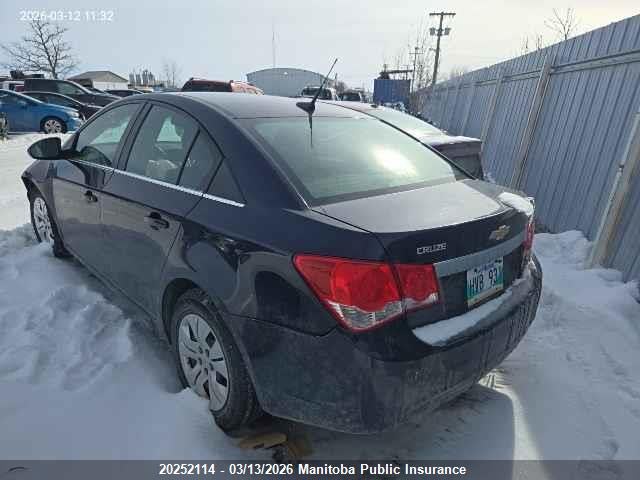 Aukcja sprzedaży 2014 Chevrolet Cruze Lt Turbo, vin: 1G1PC5SB8E7463593, numer aukcji: 20252114
