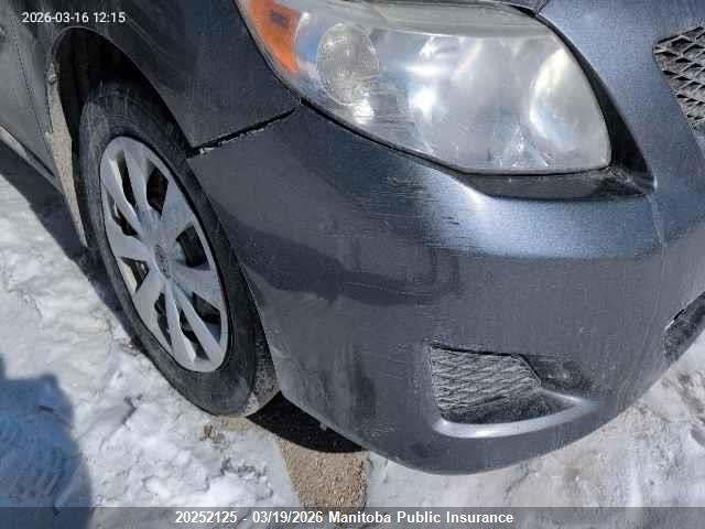 2009 Toyota Corolla Ce მანქანა იყიდება აუქციონზე, vin: 2T1BU40E99C184700, აუქციონის ნომერი: 20252125