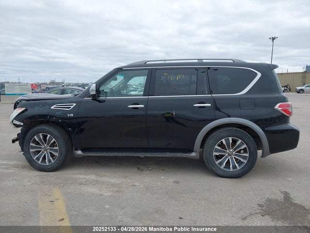 2017 Nissan Armada Sl მანქანა იყიდება აუქციონზე, vin: JN8AY2NC4H9502341, აუქციონის ნომერი: 20252133