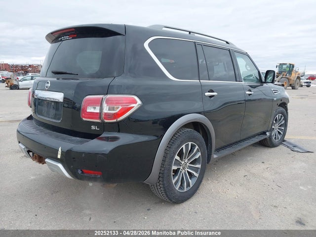 2017 Nissan Armada Sl მანქანა იყიდება აუქციონზე, vin: JN8AY2NC4H9502341, აუქციონის ნომერი: 20252133