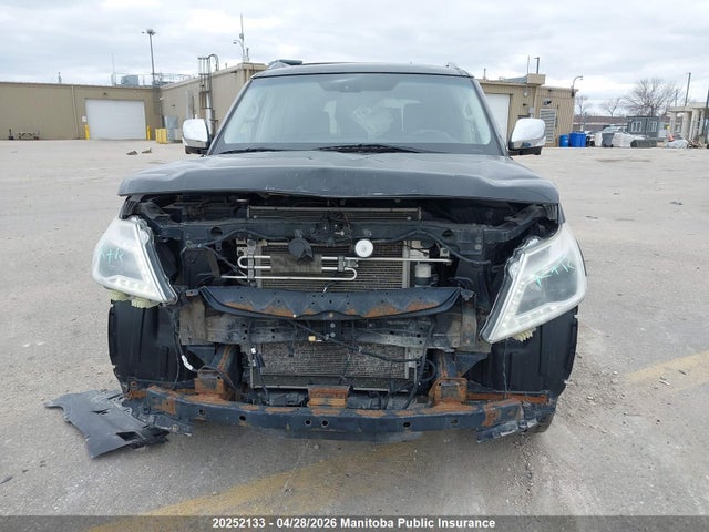 2017 Nissan Armada Sl მანქანა იყიდება აუქციონზე, vin: JN8AY2NC4H9502341, აუქციონის ნომერი: 20252133
