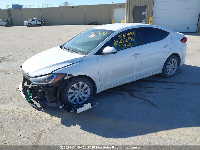 Продаж на аукціоні авто 2018 Hyundai Elantra Gl, vin: KMHD84LF8JU633076, номер лоту: 20252143
