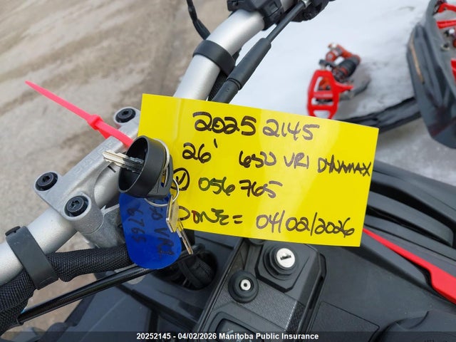 SN1TDZ6RXTC056765 Polaris Indy 650 Vr1 Dynamix