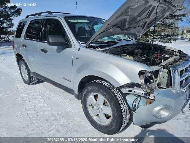 Продажа на аукционе авто 2008 Ford Escape Xlt V6, vin: 1FMCU93178KD82453, номер лота: 20252155