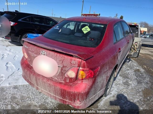 20252167 :رقم المزاد ، 2T1BU4EE4AC212013 vin ، 2010 Toyota Corolla مزاد بيع