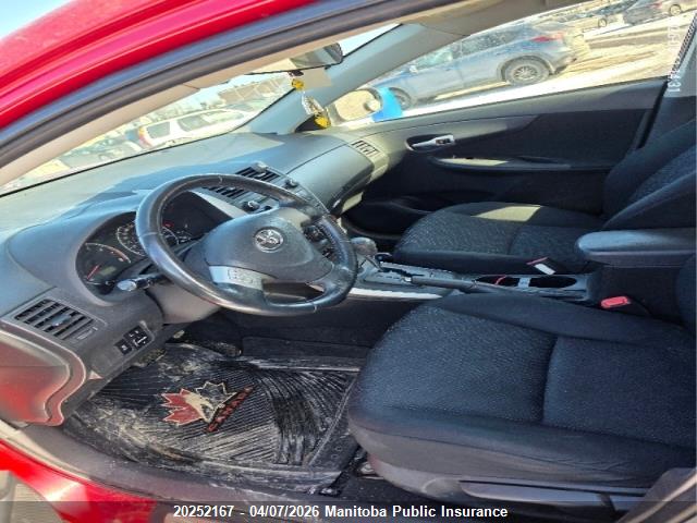 20252167 :رقم المزاد ، 2T1BU4EE4AC212013 vin ، 2010 Toyota Corolla مزاد بيع