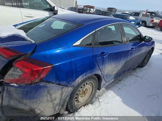 Продаж на аукціоні авто 2016 Honda Civic Lx, vin: 2HGFC2F52GH027577, номер лоту: 20252177