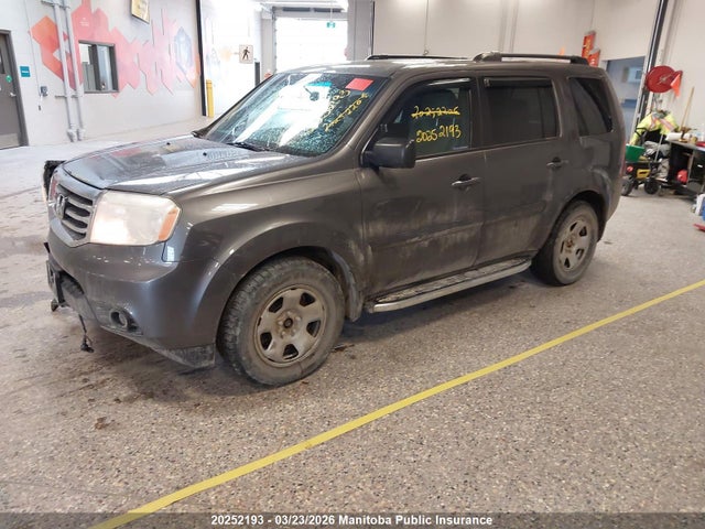20252193 :رقم المزاد ، 5FNYF4H24EB501609 vin ، 2014 Honda Pilot Lx مزاد بيع