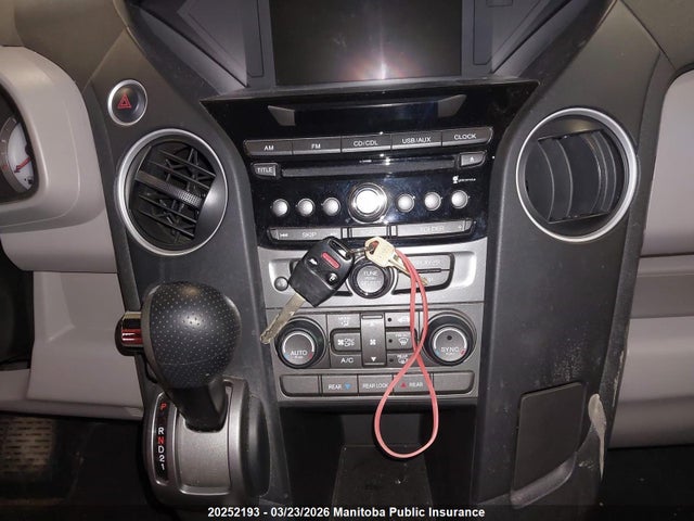 20252193 :رقم المزاد ، 5FNYF4H24EB501609 vin ، 2014 Honda Pilot Lx مزاد بيع