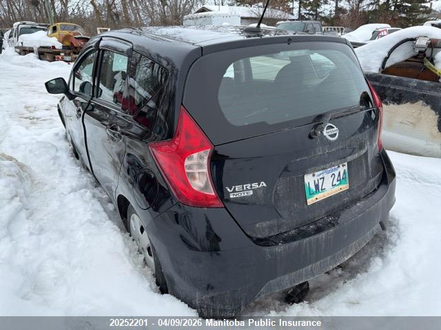 2017 Nissan Versa Note Sv მანქანა იყიდება აუქციონზე, vin: 3N1CE2CP8HL370018, აუქციონის ნომერი: 20252201