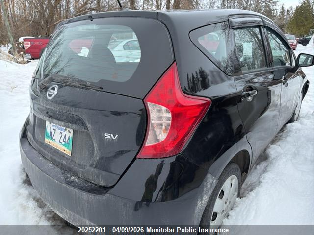 2017 Nissan Versa Note Sv მანქანა იყიდება აუქციონზე, vin: 3N1CE2CP8HL370018, აუქციონის ნომერი: 20252201