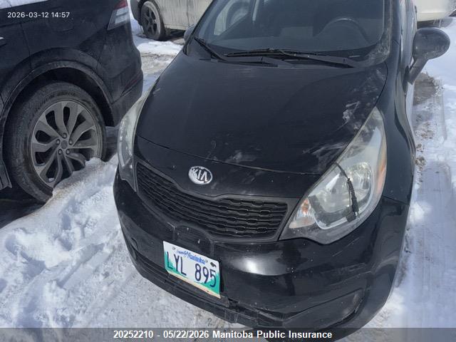 Aukcja sprzedaży 2014 Kia Rio Lx, vin: KNADM4A34E6366874, numer aukcji: 20252210