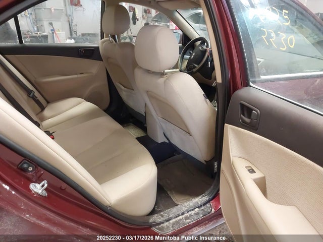 2010 Hyundai Sonata Gl მანქანა იყიდება აუქციონზე, vin: 5NPET4AC6AH605187, აუქციონის ნომერი: 20252230