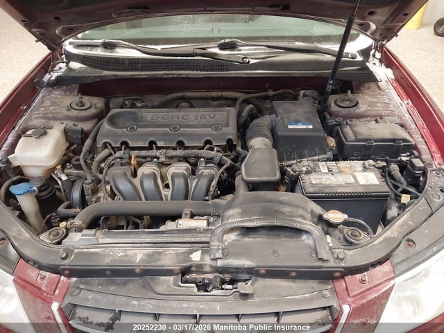 2010 Hyundai Sonata Gl მანქანა იყიდება აუქციონზე, vin: 5NPET4AC6AH605187, აუქციონის ნომერი: 20252230