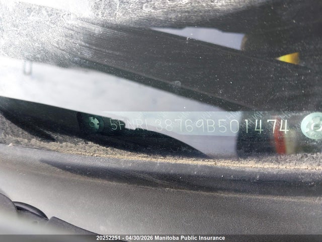 Продажа на аукционе авто 2009 Honda Odyssey Ex-l, vin: 5FNRL38769B501474, номер лота: 20252251