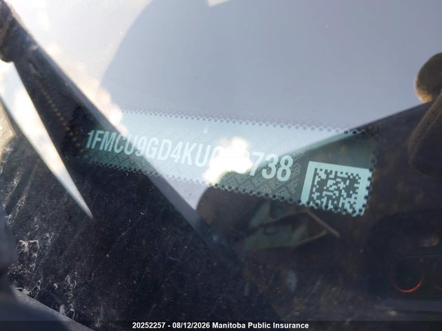 Ford ESCAPE SE 2019 1FMCU9GD4KUC40738 Image 9