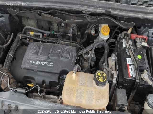 20252268 :رقم المزاد ، 3GNCJKEB1EL134047 vin ، 2014 Chevrolet Trax Ls مزاد بيع