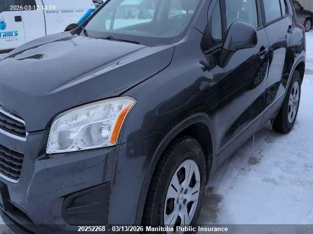 20252268 :رقم المزاد ، 3GNCJKEB1EL134047 vin ، 2014 Chevrolet Trax Ls مزاد بيع