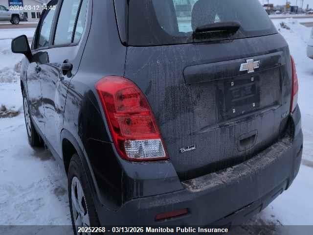 20252268 :رقم المزاد ، 3GNCJKEB1EL134047 vin ، 2014 Chevrolet Trax Ls مزاد بيع