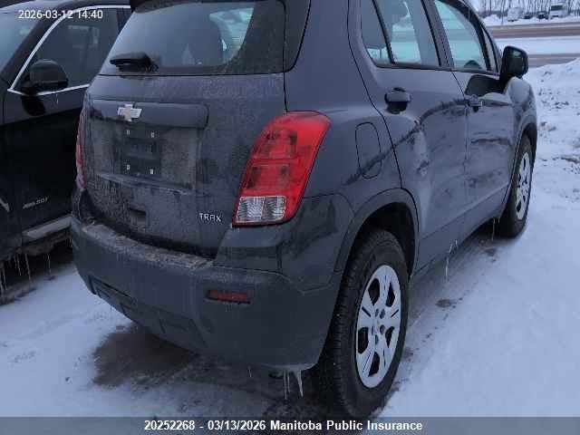 20252268 :رقم المزاد ، 3GNCJKEB1EL134047 vin ، 2014 Chevrolet Trax Ls مزاد بيع