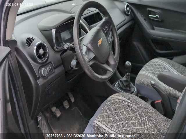 20252268 :رقم المزاد ، 3GNCJKEB1EL134047 vin ، 2014 Chevrolet Trax Ls مزاد بيع