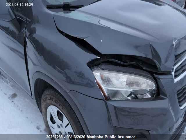 20252268 :رقم المزاد ، 3GNCJKEB1EL134047 vin ، 2014 Chevrolet Trax Ls مزاد بيع