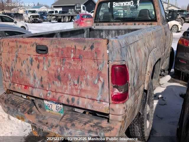 Aukcja sprzedaży 2001 Dodge Ram 1500 Slt, vin: 1B7HF16Z31S676915, numer aukcji: 20252270