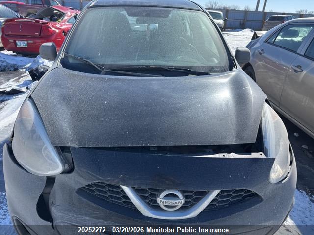 2015 Nissan Micra Sv მანქანა იყიდება აუქციონზე, vin: 3N1CK3CP5FL216698, აუქციონის ნომერი: 20252272