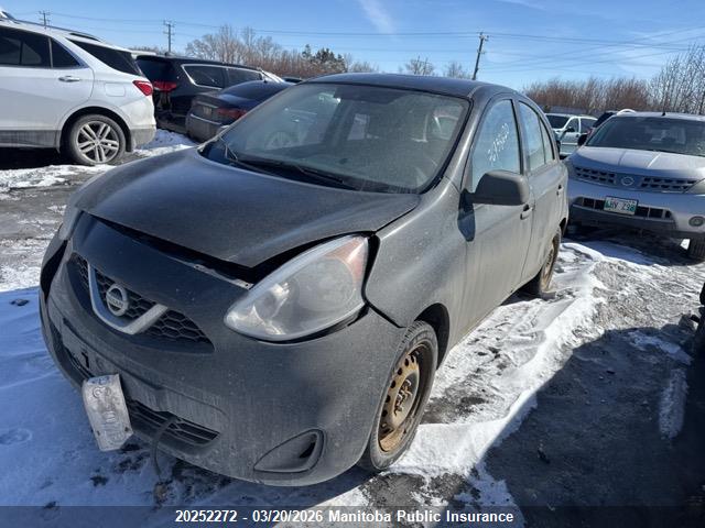2015 Nissan Micra Sv მანქანა იყიდება აუქციონზე, vin: 3N1CK3CP5FL216698, აუქციონის ნომერი: 20252272