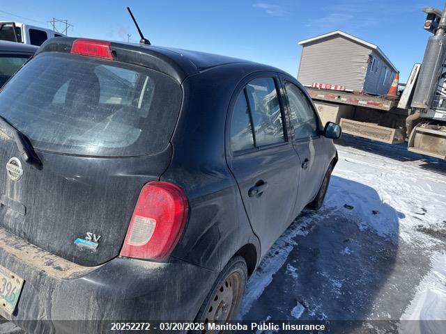 2015 Nissan Micra Sv მანქანა იყიდება აუქციონზე, vin: 3N1CK3CP5FL216698, აუქციონის ნომერი: 20252272