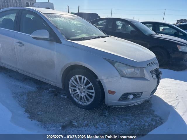 Продаж на аукціоні авто 2012 Chevrolet Cruze Lt Turbo, vin: 1G1PK5SC2C7116608, номер лоту: 20252279