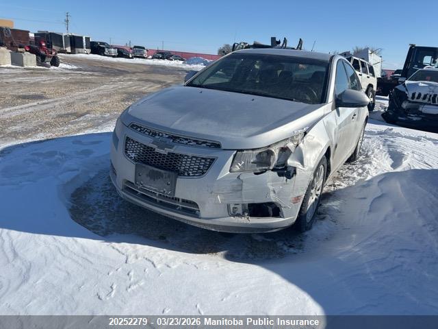 Продажа на аукционе авто 2012 Chevrolet Cruze Lt Turbo, vin: 1G1PK5SC2C7116608, номер лота: 20252279