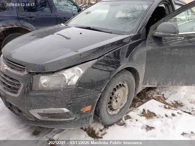 1G1PC5SB6F7252684 Chevrolet Cruze Lt Turbo