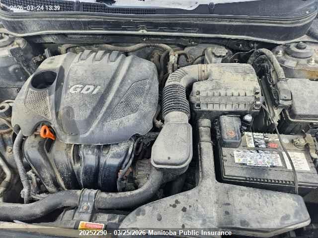 Aukcja sprzedaży 2011 Hyundai Sonata Gls, vin: 5NPEB4ACXBH072507, numer aukcji: 20252290