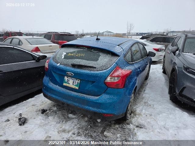 Продажа на аукционе авто 2012 Ford Focus Se, vin: 1FAHP3K2XCL305903, номер лота: 20252301
