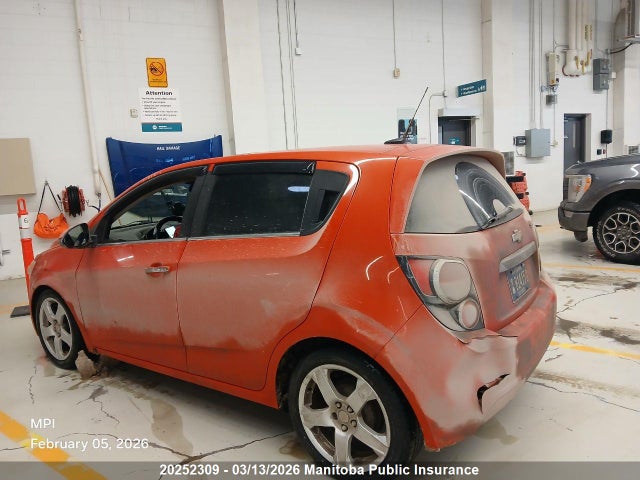 Aukcja sprzedaży 2012 Chevrolet Sonic Lt, vin: 1G1JC6EH2C4108686, numer aukcji: 20252309