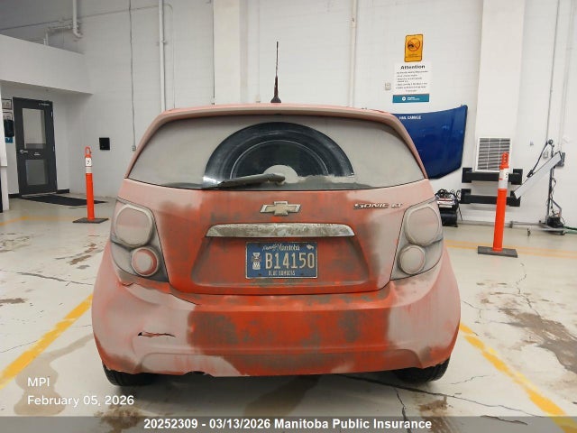 Aukcja sprzedaży 2012 Chevrolet Sonic Lt, vin: 1G1JC6EH2C4108686, numer aukcji: 20252309