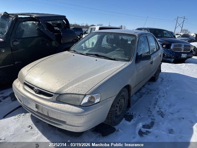 Aukcja sprzedaży 2000 Toyota Corolla Ce, vin: 2T1BR12E0YC806693, numer aukcji: 20252314