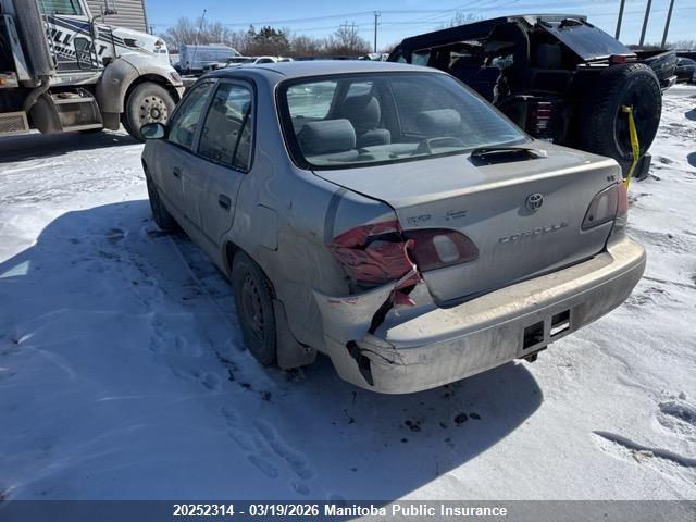 Aukcja sprzedaży 2000 Toyota Corolla Ce, vin: 2T1BR12E0YC806693, numer aukcji: 20252314