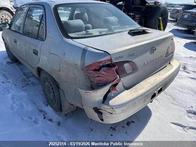 Aukcja sprzedaży 2000 Toyota Corolla Ce, vin: 2T1BR12E0YC806693, numer aukcji: 20252314