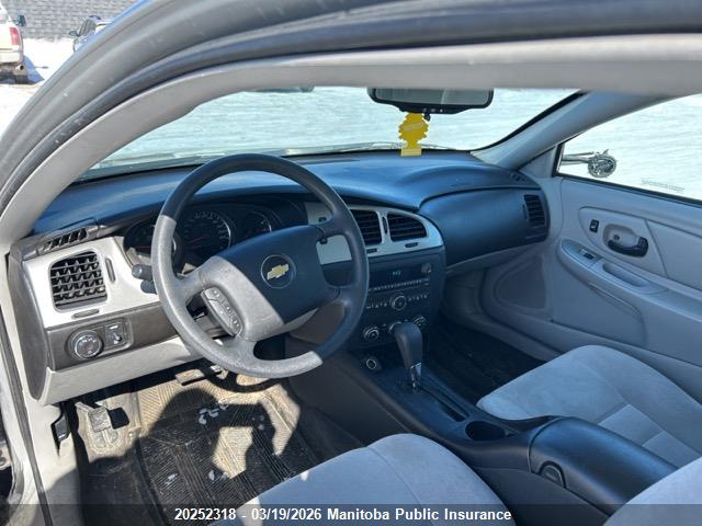 Продажа на аукционе авто 2006 Chevrolet Monte Carlo Ls, vin: 2G1WJ15N769390801, номер лота: 20252318