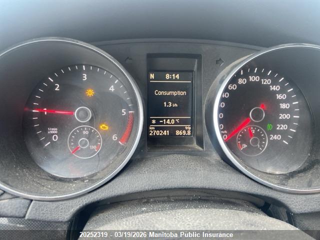 20252319 :رقم المزاد ، 3VWML8AJ7BM641853 vin ، 2011 Volkswagen Golf 2.0 Tdi مزاد بيع