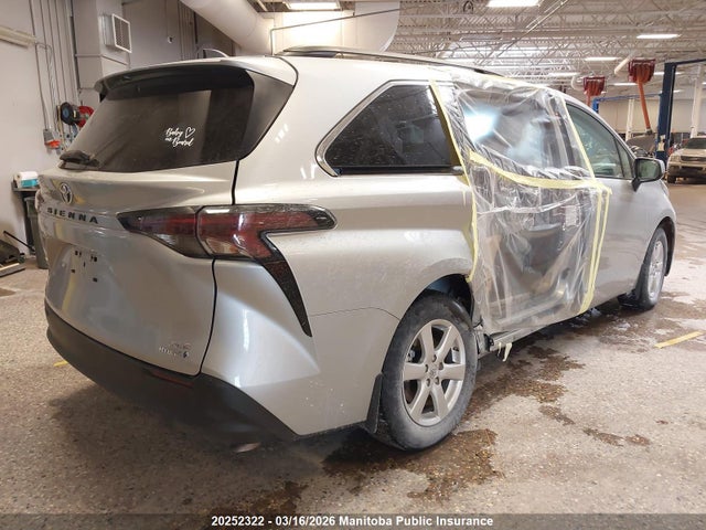 20252322 :رقم المزاد ، 5TDGRKEC2PS161802 vin ، 2023 Toyota Sienna Xle Hybrid مزاد بيع