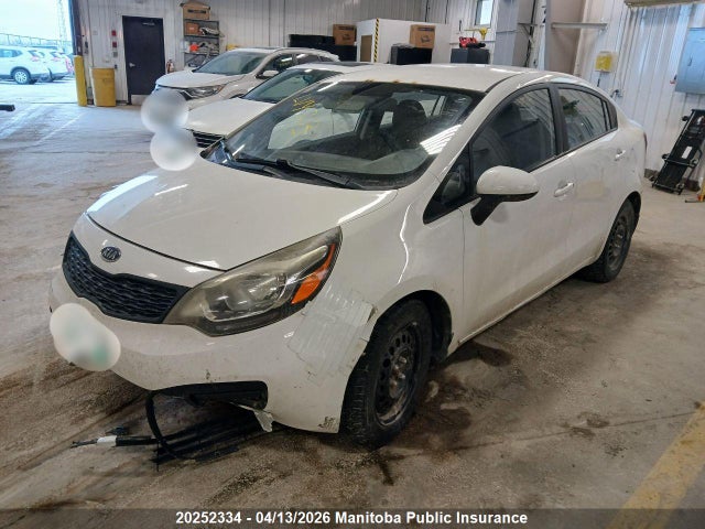 20252334 :رقم المزاد ، KNADM4A35C6086183 vin ، 2012 Kia Rio Lx مزاد بيع