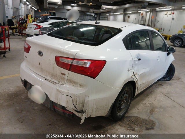 20252334 :رقم المزاد ، KNADM4A35C6086183 vin ، 2012 Kia Rio Lx مزاد بيع