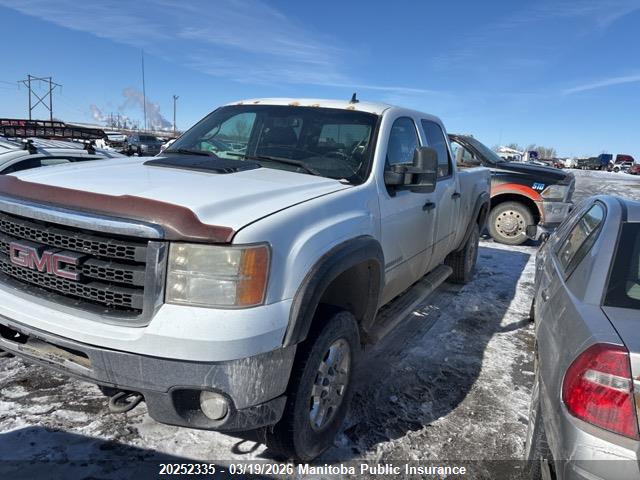 Aukcja sprzedaży 2011 Gmc Sierra 2500 Hd Sle Crew Cab, vin: 1GT120CG8BF186071, numer aukcji: 20252335