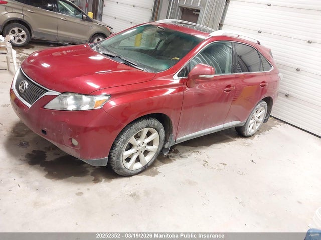 20252352 :رقم المزاد ، 2T2BK1BAXBC086288 vin ، 2011 Lexus Rx350 مزاد بيع
