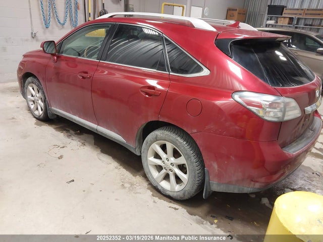 20252352 :رقم المزاد ، 2T2BK1BAXBC086288 vin ، 2011 Lexus Rx350 مزاد بيع