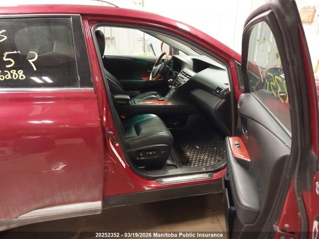 20252352 :رقم المزاد ، 2T2BK1BAXBC086288 vin ، 2011 Lexus Rx350 مزاد بيع
