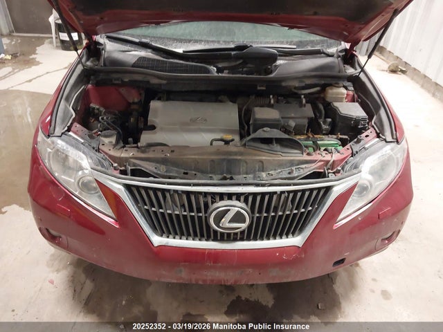 20252352 :رقم المزاد ، 2T2BK1BAXBC086288 vin ، 2011 Lexus Rx350 مزاد بيع